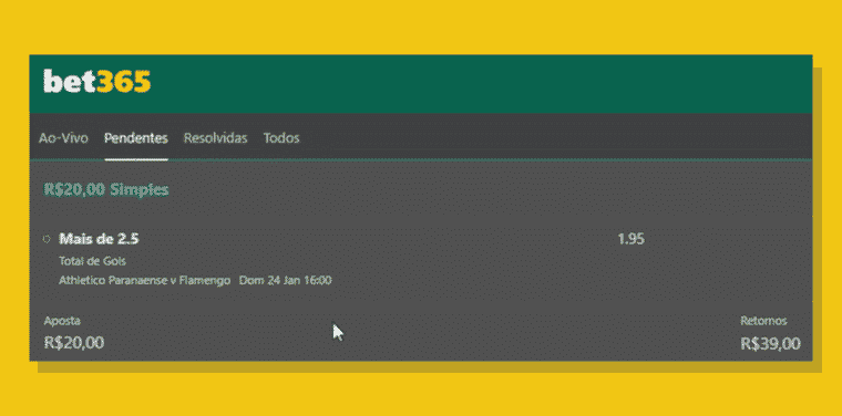 Como Ver Apostas Abertas Bet365