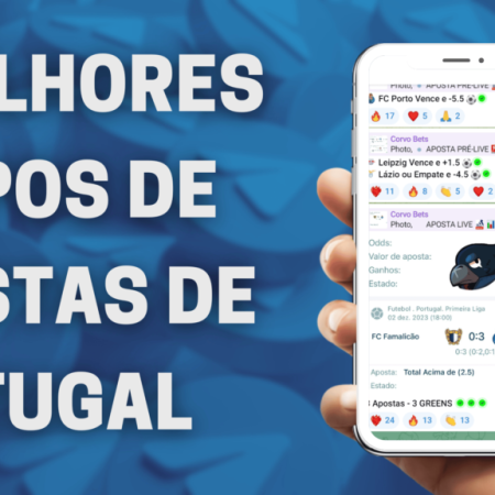Descubra os 5 melhores grupos de apostas esportivas em Portugal