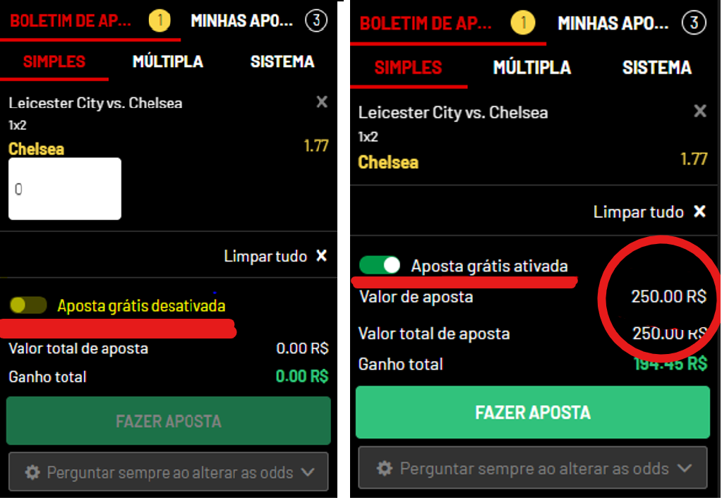 boletim com aposta grátis