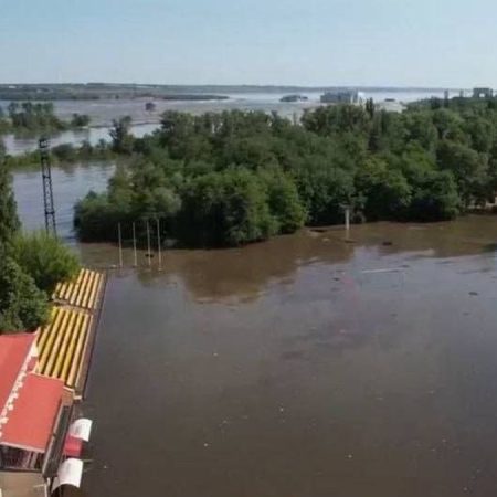 “Damaged by Explosion: How Flooding of Kahovska Hydroelectric Power Station Will Affect Football Facilities”