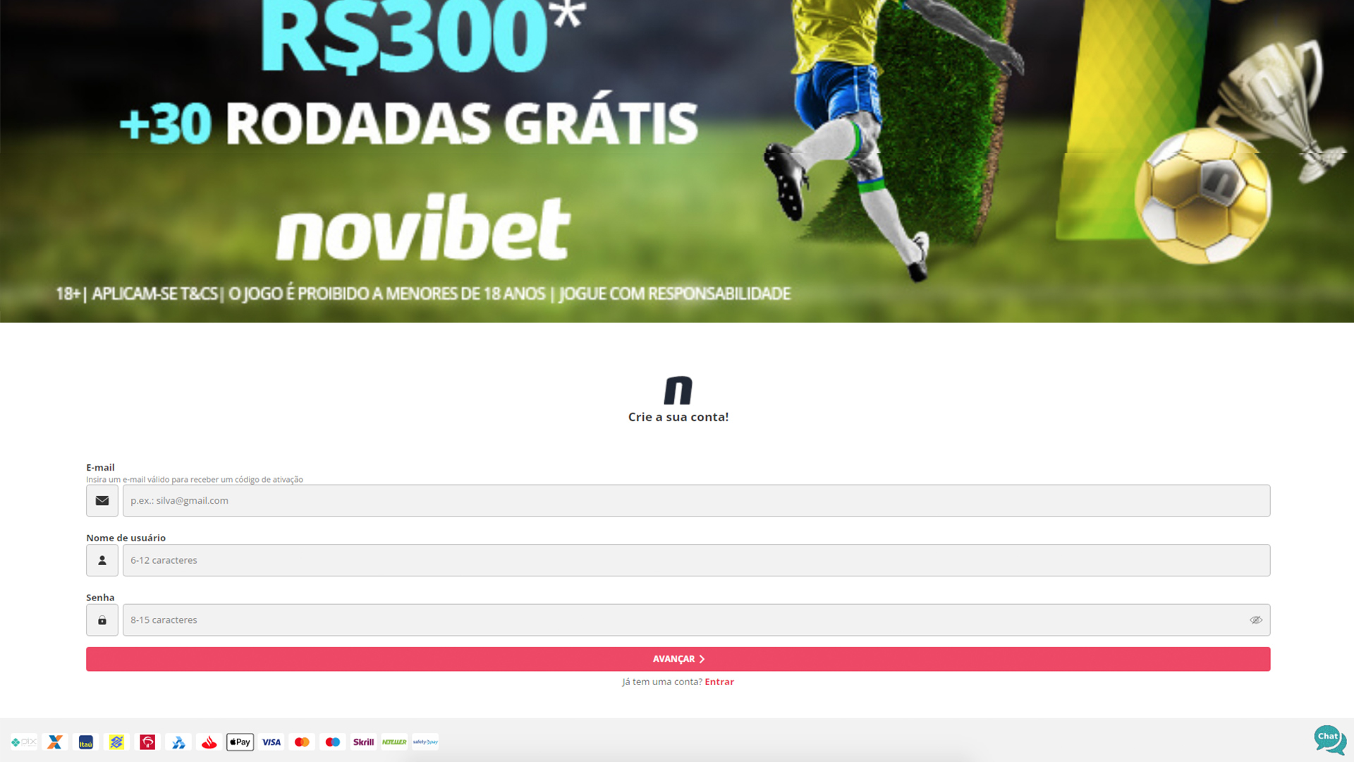 Excelentes promoções esportivas NoviBet