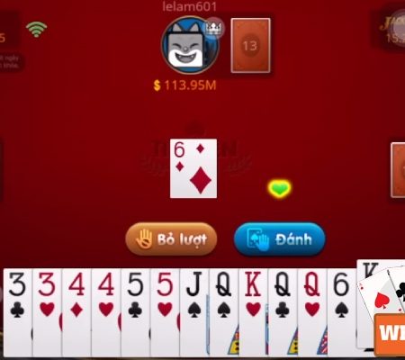 Hướng dẫn chơi bài tiến lên luật 3 miền Bắc, Trung Nam