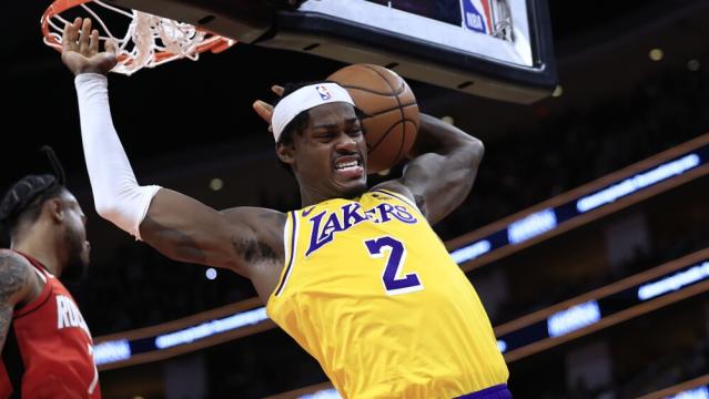 Jarred Vanderbilt of the Lakers was dismissed for pushing Dillon Brooks of the Rockets