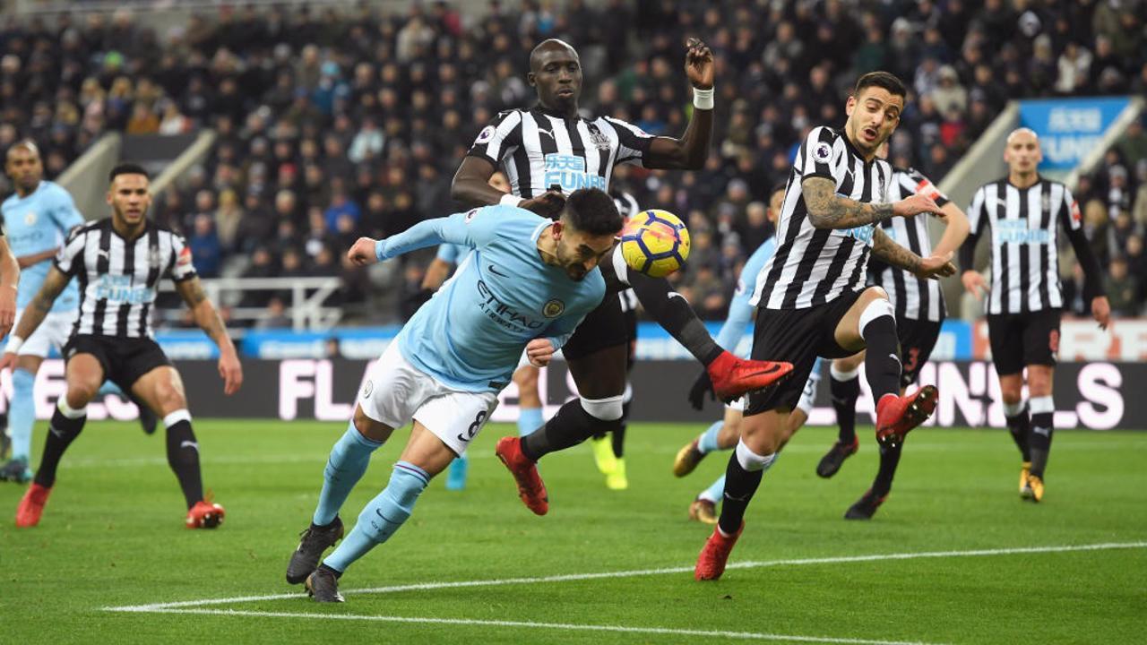Newcastle vs Man City