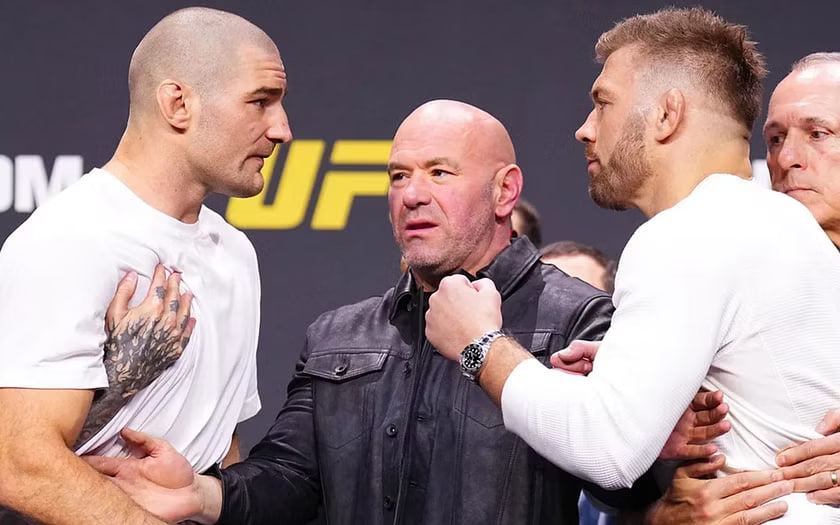 Sean Strickland and Dricus du Plessis