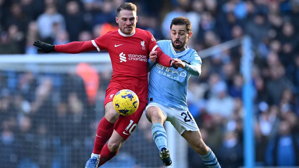 Liverpool vs Manchester City
